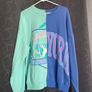 Wild Fable Sweatshirt * Split Color